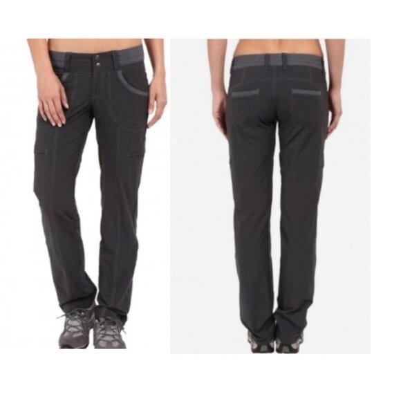 KÜHL Durango Pants Gray Women’s 8 Hiking/Travel EUC 32” Inseam - Picture 2 of 14